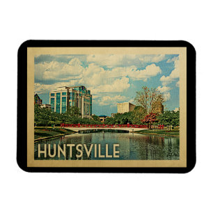 Vintage Reise Huntsvilles Alabama Magnet