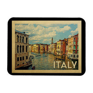 Vintage Reise Italiens Venedig Magnet