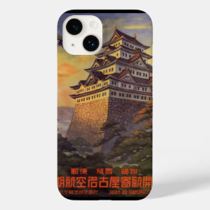 Vintage Reise Japan, Japanisches Pagoda Flugzeug Case-Mate iPhone 14 Hülle