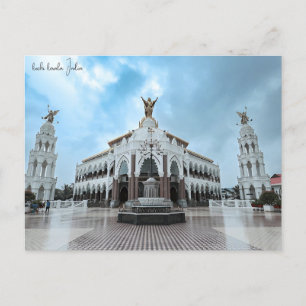 Vintage Reise kochi kerala Indien Urlaub Postkarte