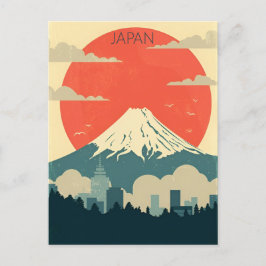 Vintage Reise Kyoto Japan Tempel Fotografie Postkarte