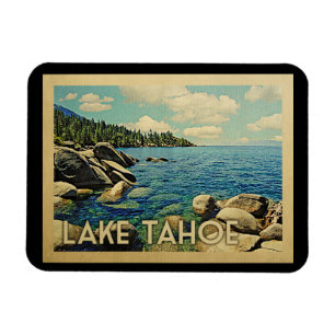 Vintage Reise Lake Tahoe Magnet