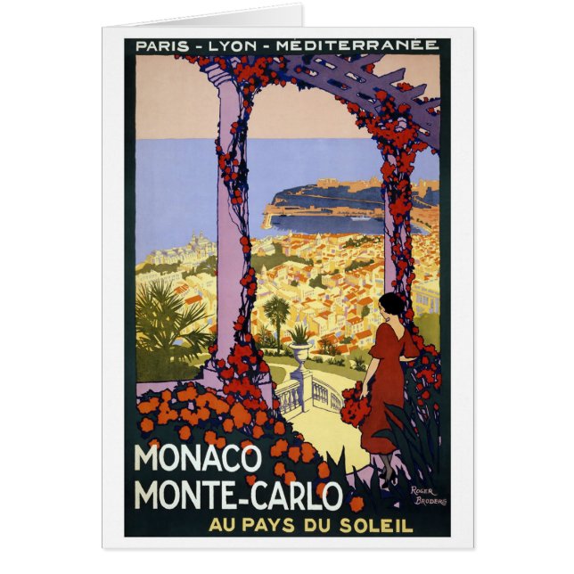 Vintage Reise - Monaco Monte Carlo (Vorne)