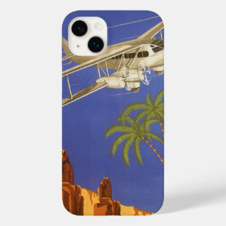 Vintage Reise nach Kairo, Ägypten, Flugzeug von Bi Case-Mate iPhone Hülle