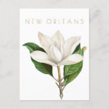 Vintage Reise nach New Orleans Blume Mitte Jahrhun