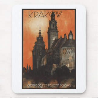 Vintage Reise-Plakat-Anzeigen-Retro Drucke Mousepad
