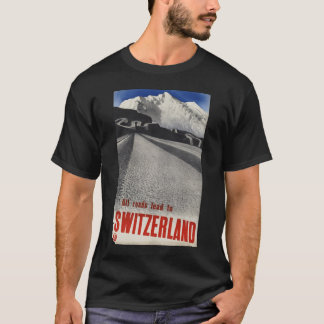 Vintage Reise-Plakat-Anzeigen-Retro Drucke T-Shirt