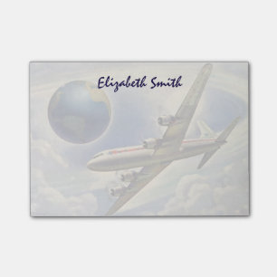 Vintage Reise Post-it Klebezettel