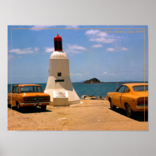 Vintage Reise Postkarte Australien Retrowagen Poster