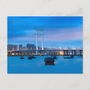 Vintage Reise Quanzhou China chinesisch retro Postkarte