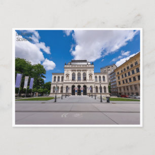 Vintage Reise Retro Ljubljana Slowenien Slowenien Postkarte