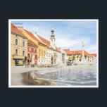 Vintage Reise Retro Maribor Slowenien Slowenien Sl Postkarte<br><div class="desc">Vintag,  Retro,  Reisen,  modern,  Aquarell,  Maribor,  Slowenien,  Slowakei,  Tourismus, </div>