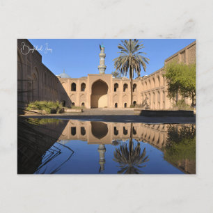 Vintage Reise Stadt Bagdad Irak Luftbild retro Postkarte