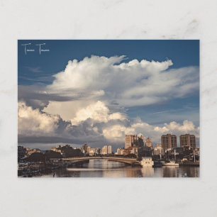 Vintage Reise Tainan Taiwan Stadturlaub Retro Postkarte