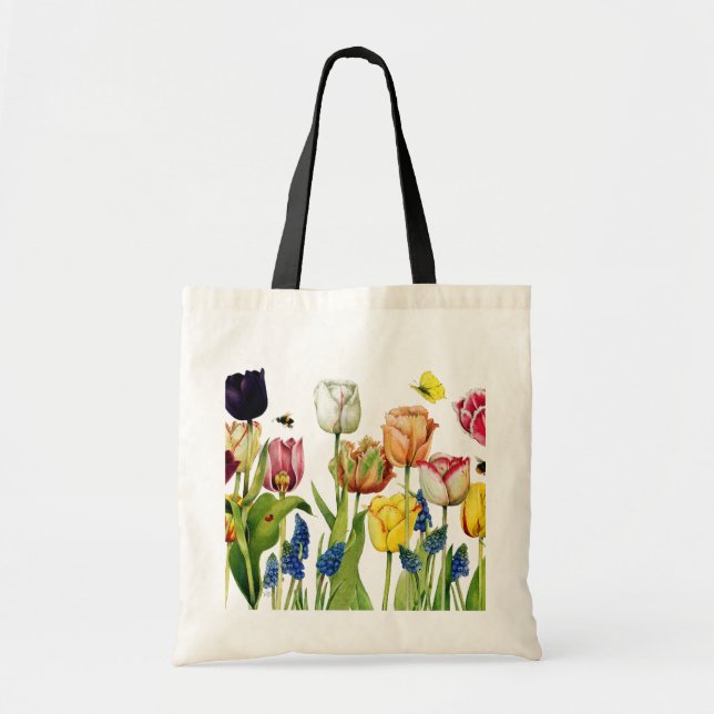 Vintage Reise-Taschen Tragetasche (Vorne)