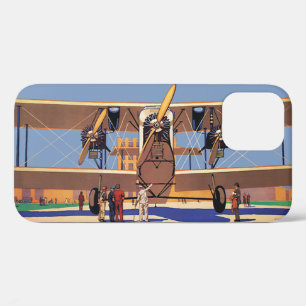 Vintage-Reise- und Transport-Doppeldecker-Flugzeug Case-Mate iPhone Hülle