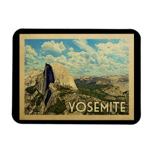 Vintage Reise Yosemite Magnet