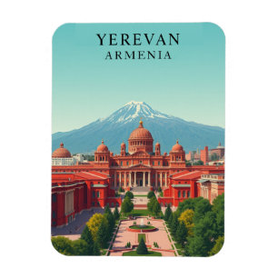 Vintage-Reiseandenken an Jerewan Armenien Magnet