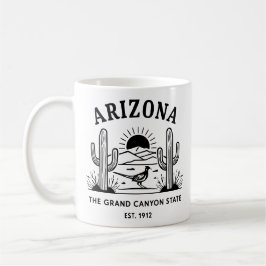 Vintage Reisen nach Arizona Kaffeetasse