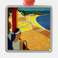 Vintage Reisen, Tennis, Sport, Monte Carlo Monaco