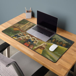 Vintage Reiseplakat für Abruzzen, Italien. Schreibtischunterlage