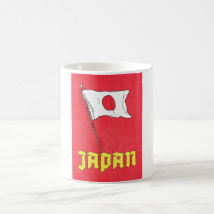 Vintage-Reiseplakat Japan Kaffeetasse