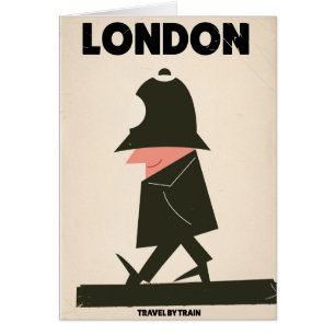 Vintage-Reiseplakat Londoner Polizist
