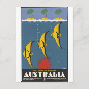 Vintage Reiseplakat-Werbung Retro-Drucke Postkarte
