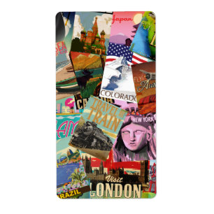 Vintage Reiseplakate