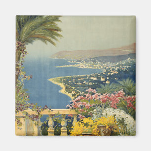 Vintage-Reiseposter von San Remo von einer Terrass Magnet