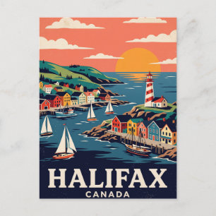 Vintage-Reisepostkarte Halifax Kanada Postkarte