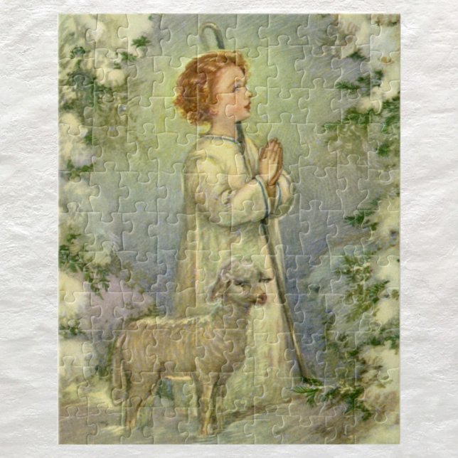 Vintage Religion, Christus der gute Hirte Puzzle (Von Creator hochgeladen)