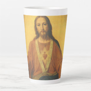 Vintage Religion, Heiligstes Herz Jesu Christi Milchtasse