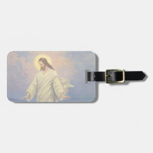 Vintage Religion, Jesus Christus geht auf dem Wass Gepäckanhänger