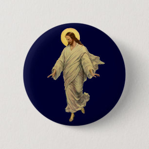 Vintage Religion, Jesus Christus läuft auf dem Was Button