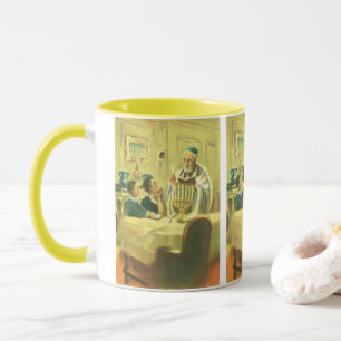 Vintage Religion, Judentum, Menora anzünden Tasse