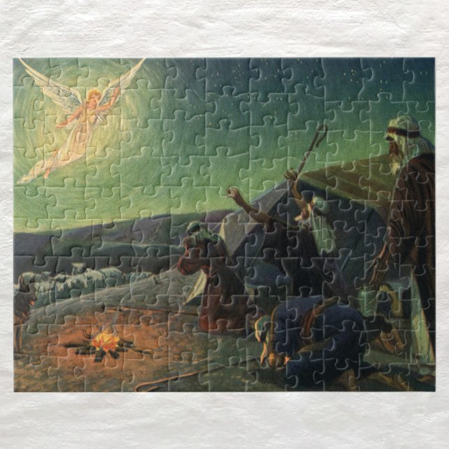 Vintage Religion, Verkündigung der Hirten Puzzle (Von Creator hochgeladen)