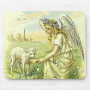Vintage Religion, Viktorianischer Ostergel mit Lam Mousepad