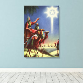 Vintage Religion, Weiße Männer mit Stern von Bethl Leinwanddruck