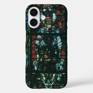 Vintage Religiöse Kirchenfenster aus festem Glas iPhone 16 Hülle