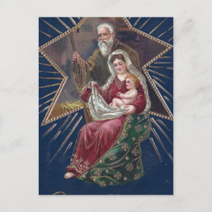 Vintage Religiöse Mary und Baby Jesus Weihnachten