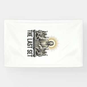 Vintage religiöser DJ The Last Set-Shirt-Design_1 Banner