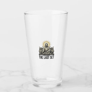 Vintage religiöser DJ The Last Set-Shirt-Design_1 Glas