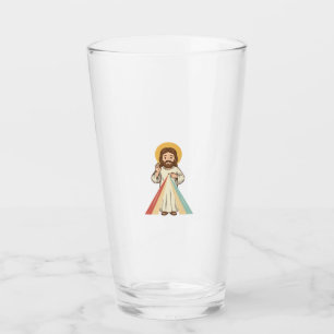Vintage religiöser Segen Vektor-Shirt-Design_1 Glas