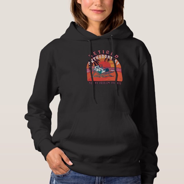 Vintage Rente Hoodie (Vorderseite)
