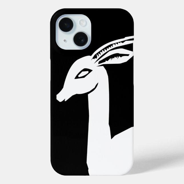 Vintage Rentiere Case-Mate iPhone Hülle (Rückseite)