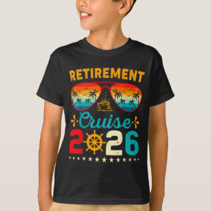 Vintage-Rentner-Kreuzfahrt 2026 Kreuzfahrt Kreuzfa T-Shirt