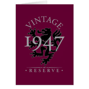 Vintage Reserve 1947