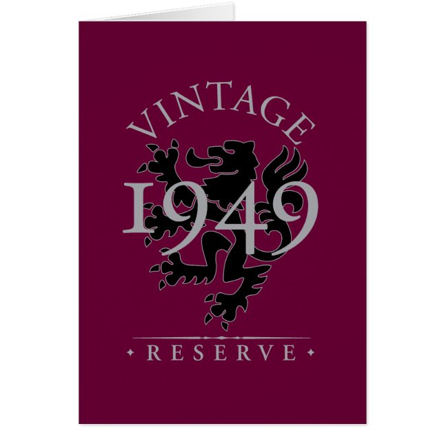 Vintage Reserve 1949 (Vorne)