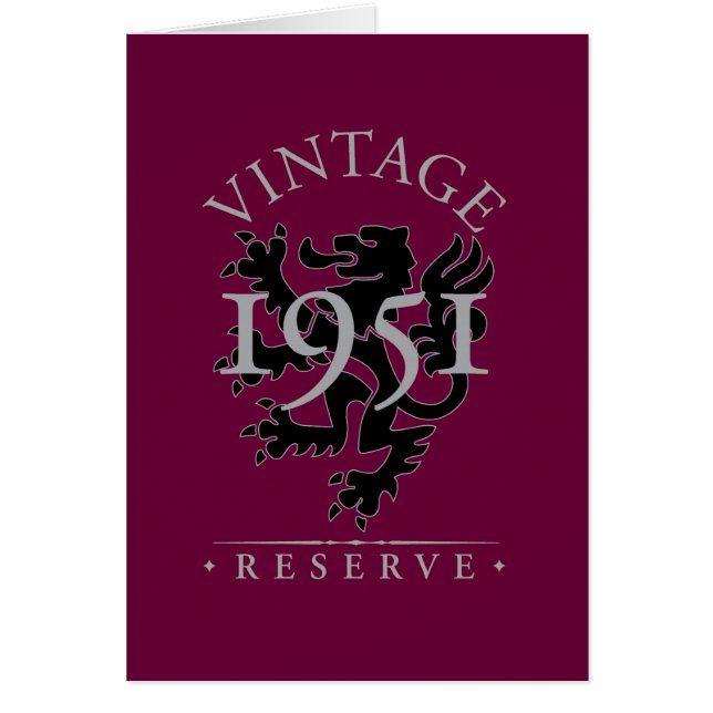 Vintage Reserve 1951 (Vorne)